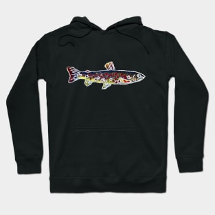 Fishes in Stitches 006 Trout Hoodie